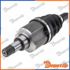 Demi-Arbre de Transmission MTM gauche pour CITROEN | NPW-CT-158, 7373